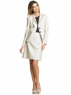 Women's Apparel: Sleek flap-pocket blazer: moonlight sleek suiting suit collections | Banana Republic