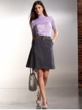 Sleek A-line skirt