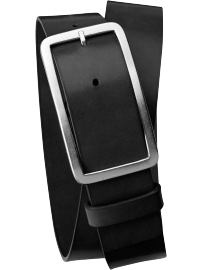 Leather contour belt