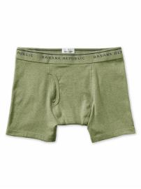 Stretch pima cotton boxer brief