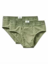 Stretch pima cotton brief, 2-pk