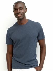 Fitted Cotton Crewneck T-Shirt