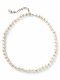 Genuine freshwater pearl choker necklace