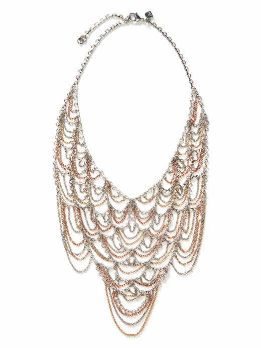 Banana Republic Swag Bib Necklace