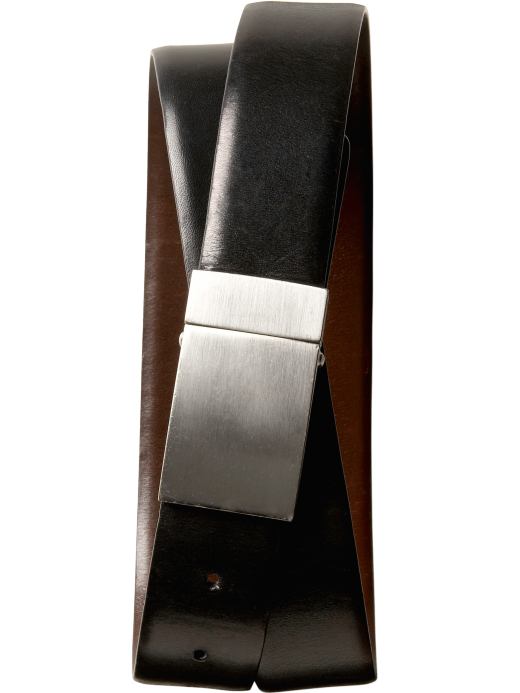 Banana Republic Men's Reversible Plaque Belt