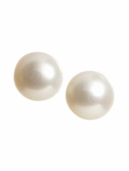 Genuine freshwater pearl earring