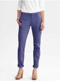 Rolled-hem pocket crop