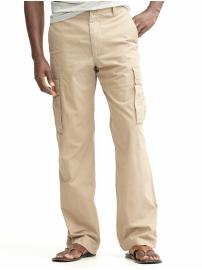 Relaxed cargo chino