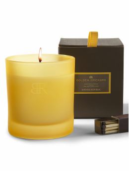 Golden orchard candle