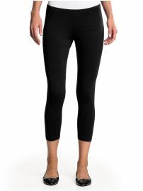 Cropped knit legging