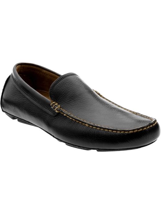 Banana Republic Men's Gibson Black Driving Loafers