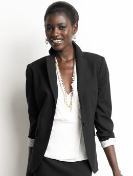 Women: Classic blazer - Black