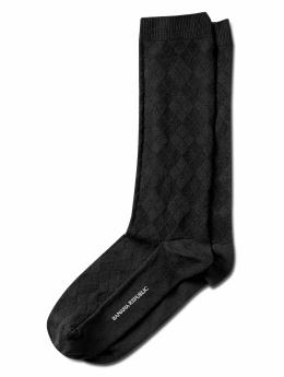 Argyle microfiber socks