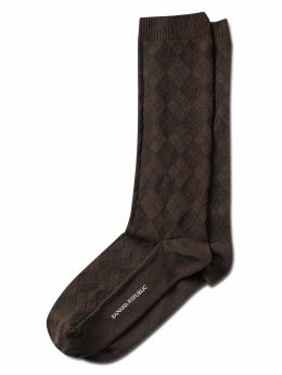 Argyle microfiber socks