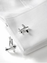 Airplane cuff links