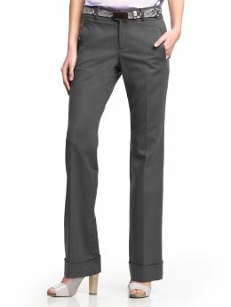 Women: 718 Martin sleek straight pant - Silky coal