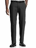 Men: Grey suit pant - Dark charcoal