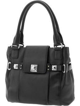 Women: Flatiron medium shoulder bag - Black