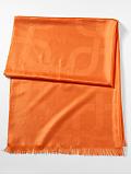BR Monogram: BR Monogram silk jacquard wrap - Orange