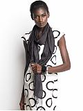 Women: Solid wrap - Dark eggplant