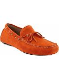 Men: 'Gregory' laced loafer - Orange