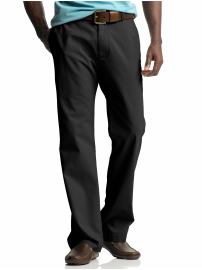 Five-pocket cotton boot-cut chino