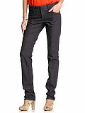 Women: Classic skinny pintucked jean - Dark gray