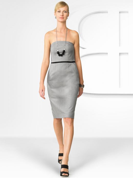 \#2 Women's Apparel: BR Monogram strapless dress: monogram dresses | Banana Republic