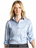 Women: Classic tailored non-iron shirt - Ice blue