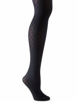 Women: Geometric tights - Navy