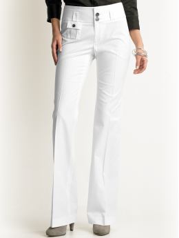 Women: Jackson safari wide-leg pant - White