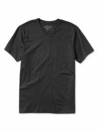 New pima cotton v-neck tee