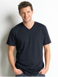 New pima cotton v-neck tee