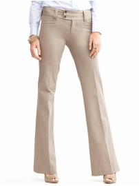 Sloan fit flared pant