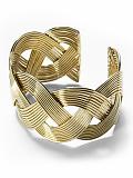 Women: Braided cuff - Gold