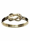 Women: Knotted ring - Gold