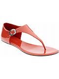Women: 'Kacy' modern thong sandal - Coral