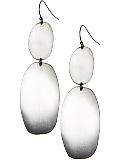 Women: Tiered disc earring - Gold