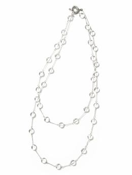 Glass bead necklace