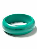 Women: Striped bangle - Turquoise