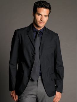 BR Monogram bonded cotton jacket