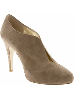 'Ely' suede cut-out bootie