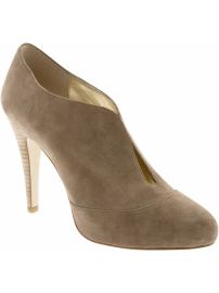 'Ely' suede cut-out bootie
