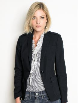 Women: Heritage military blazer - True navy