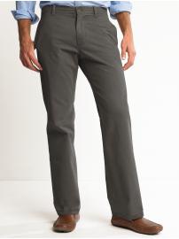 New boot-cut washed chino