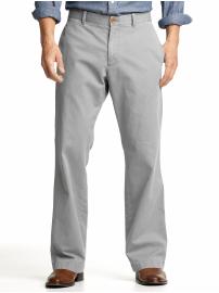 New boot-cut washed chino
