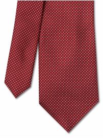 Dual pin-dot tie
