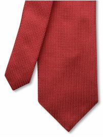 Solid geo-print tie