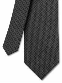 Silk semi-solid tie