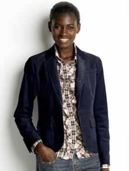 \#9 Petite Apparel: Petite corduroy one-button jacket: blazers blazers & outerwear | Banana Republic